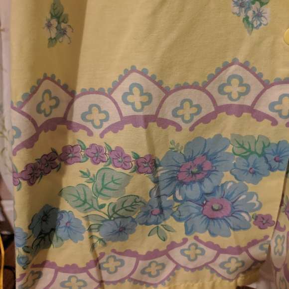 90s Floral House Dress - Picture 7 of 8